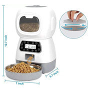 Essentialshouses Pet Smart Automatic Food Feeder