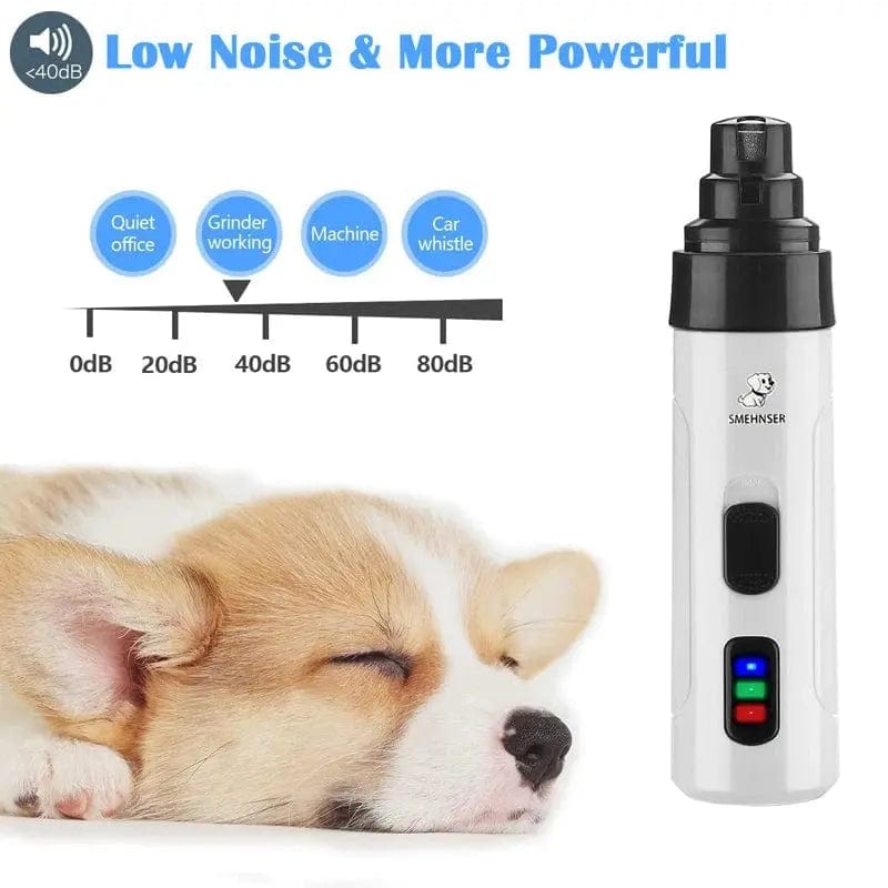 Essentialshouses Pet USB Charging Nail Trimmer