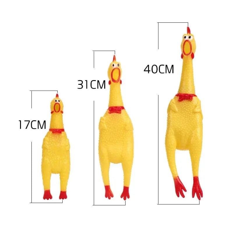 Essentialshouses Pets Chicken Squeeze Sound Funny Toy