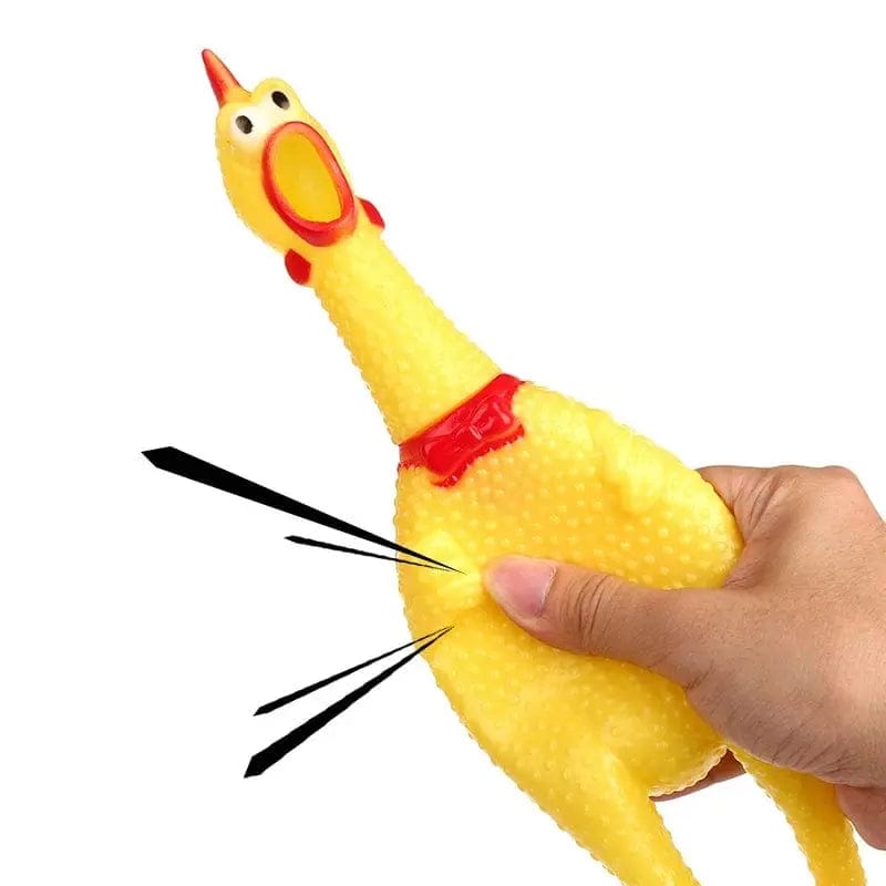 Essentialshouses Pets Chicken Squeeze Sound Funny Toy