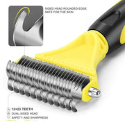 Essentialshouses Pets Two-Sided Knots Remove Comb