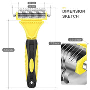 Essentialshouses Pets Two-Sided Knots Remove Comb