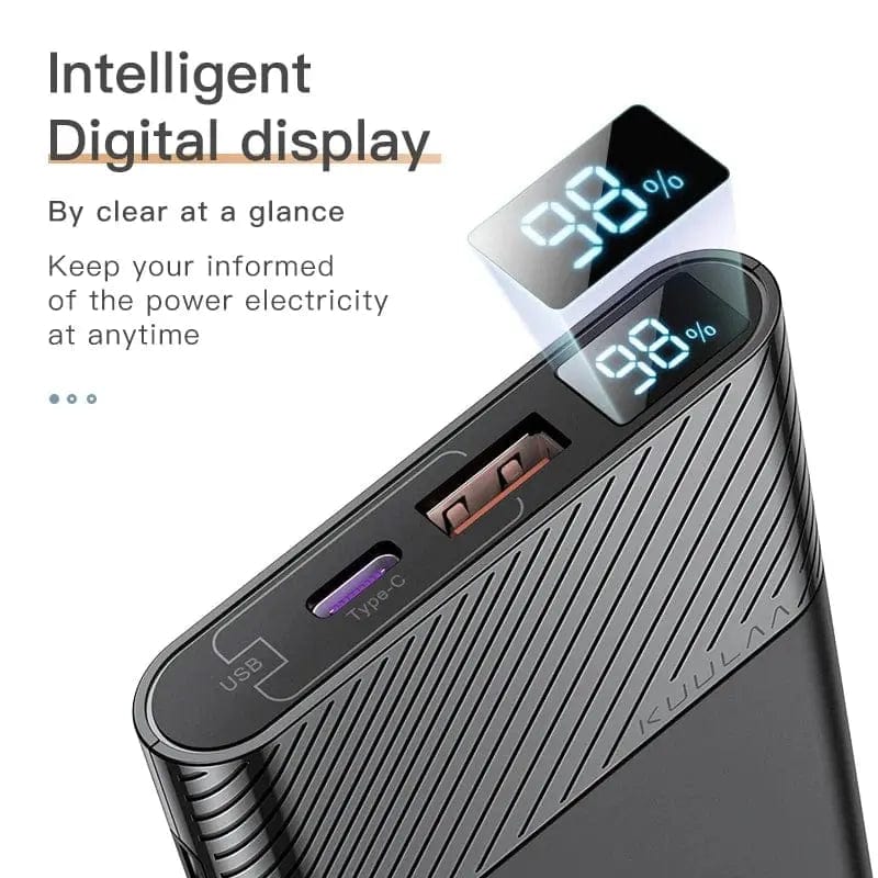 Phone 10000mAh QC PD 3.0 Power Bank - Essentialshouses