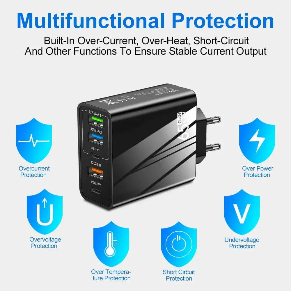 Phone Fast Charging Power Adapter - Essentialshouses