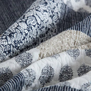 Essentialshouses Plaid Cotton Quilt Set