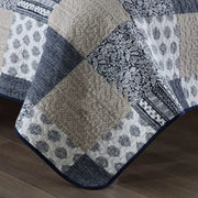 Essentialshouses Plaid Cotton Quilt Set