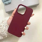 Dark Purple Liquid Silicone Phone Case - Essentialshouses