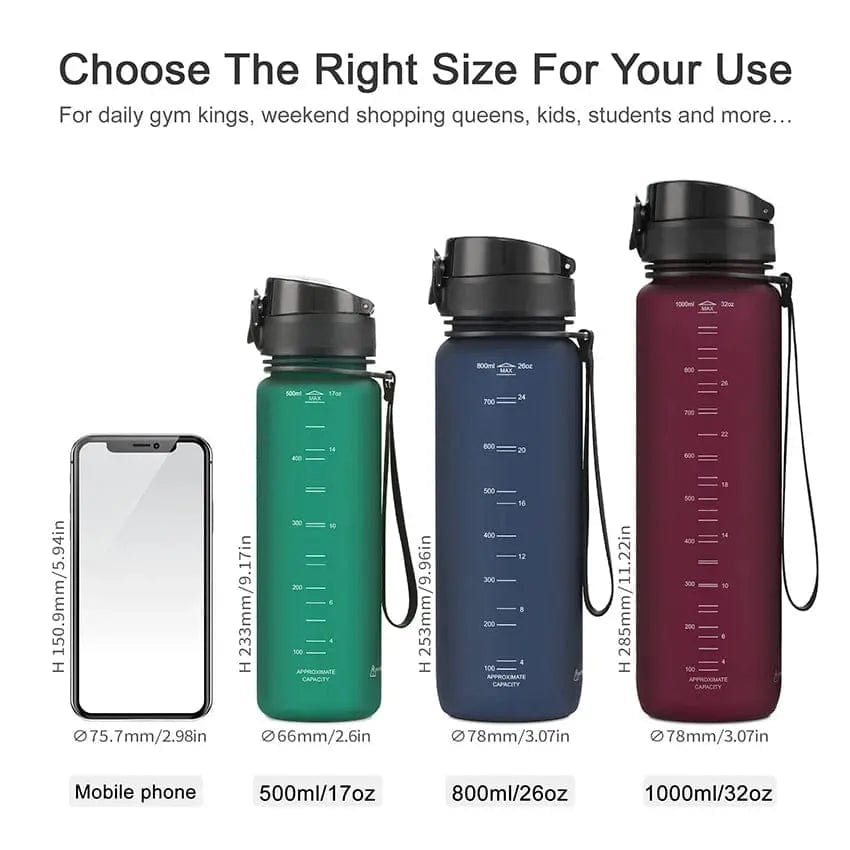 Portable Sports Water Bottle - Essentialshouses