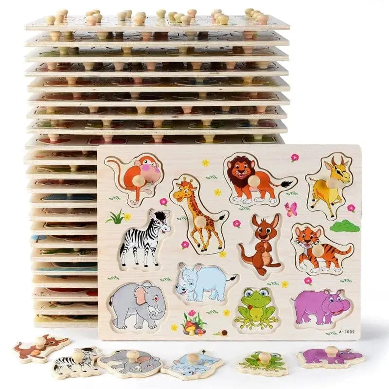 Puzzles Hand Grab Board Toys - Essentialshouses