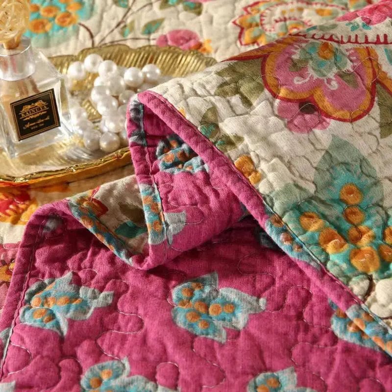 Essentialshouses Quilt Rural Retro Bedding Set