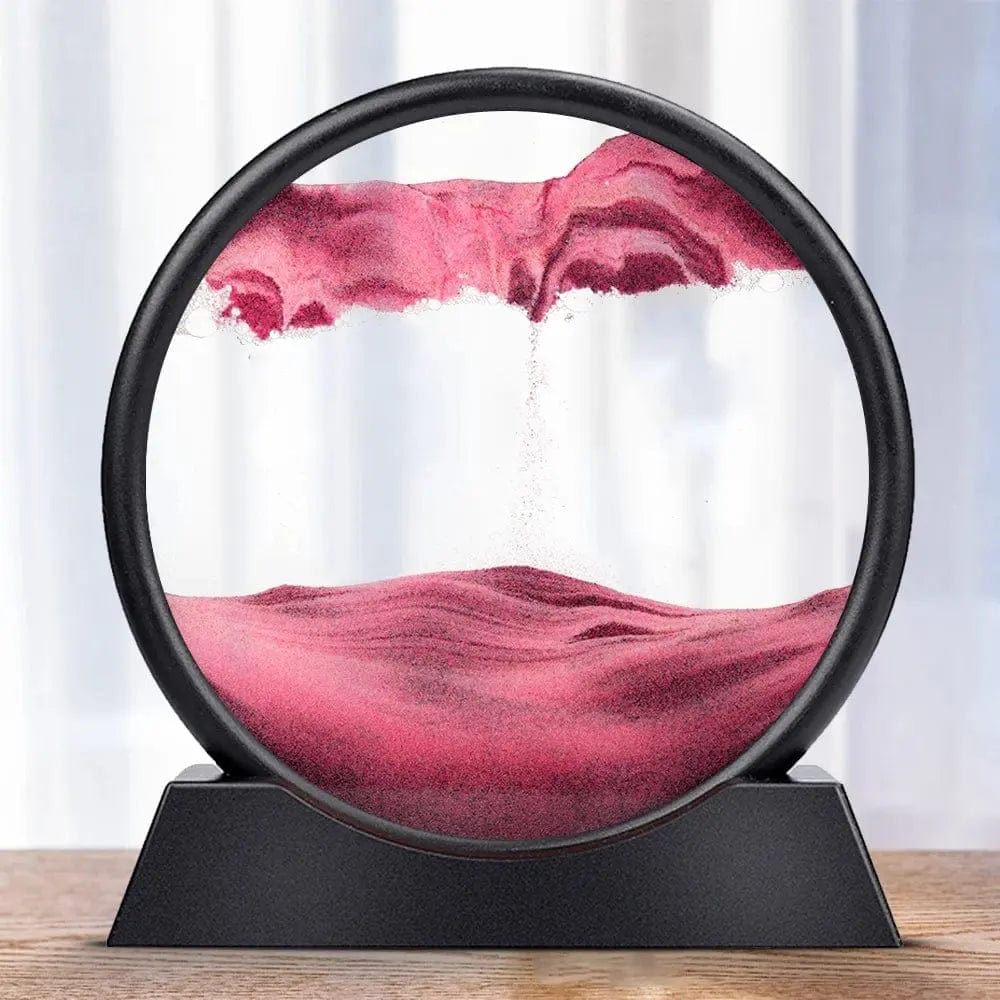 Essentialshouses Red / 12 inch 🌊Deep Sea Sand Art Frame – 7–12″ Kinetic Hourglass
