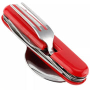 Essentialshouses red 4 in 1 Outdoor Spoon Knife Fork