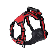Essentialshouses Red / M Dog Breathable Reflective Harness Vest