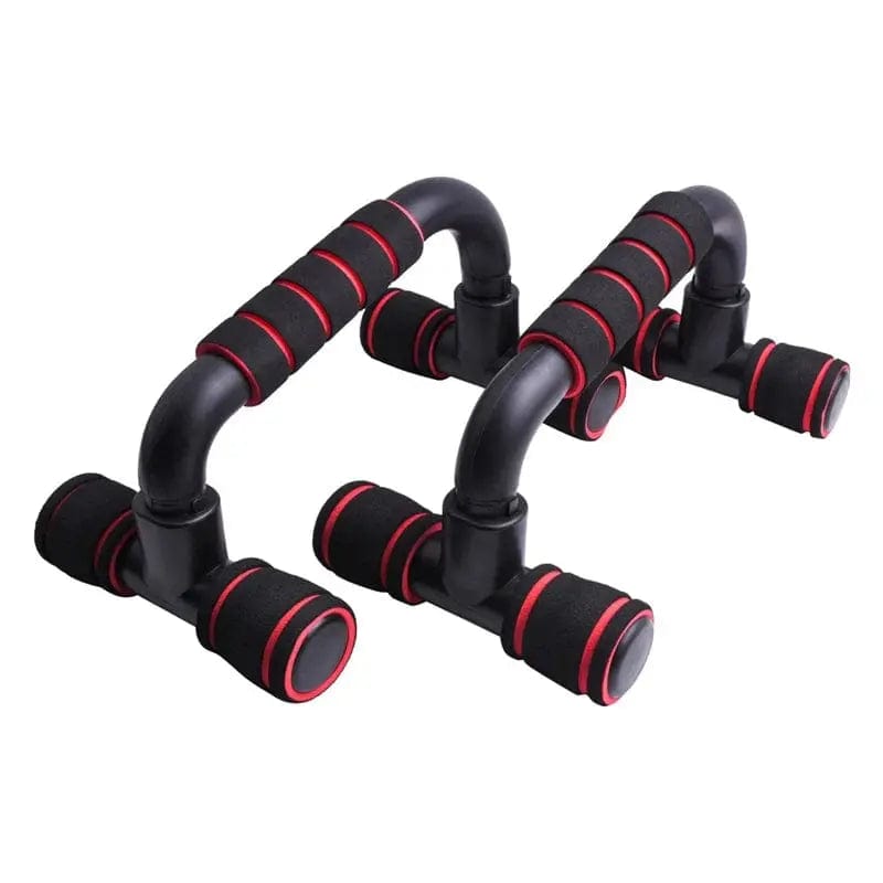 Essentialshouses Red Non-slip Fitness Push Up Stand