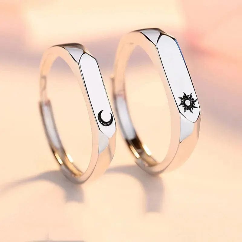 Essentialshouses RI21Y0560 Luxury AAA Zircon Couple Paired Ring