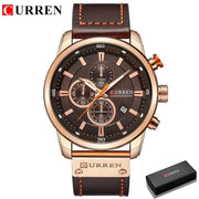 Essentialshouses rose coffee box Luxury Chronograph Quartz Watch
