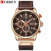 Essentialshouses rose coffee Luxury Chronograph Quartz Watch