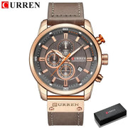 Essentialshouses rose gray box Luxury Chronograph Quartz Watch