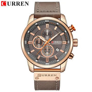 Essentialshouses rose gray Luxury Chronograph Quartz Watch