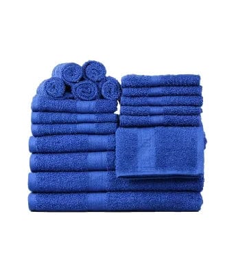 Essentialshouses Royal Spice / United States 🛁 Solid 18-Piece Bath Towel Set – Comprehensive Comfort & Convenience
