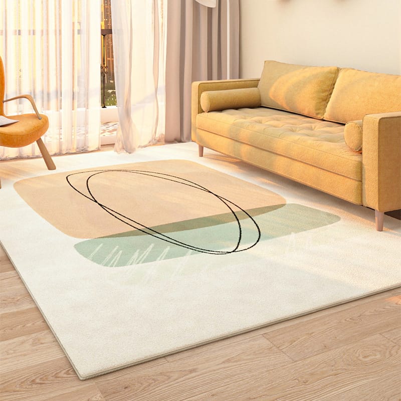 Essentialshouses Rugs & Curtains SY06 / 100x160cm Modern Japanese Simple Living Room Carpet