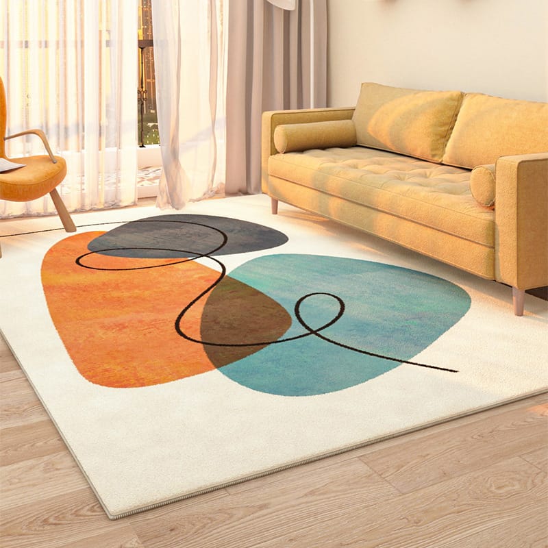 Essentialshouses Rugs & Curtains SY13 / 100x160cm Modern Japanese Simple Living Room Carpet