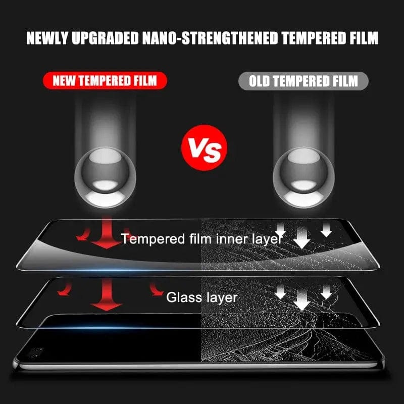 Samsung Phone 4Pcs Tempered Glass - Essentialshouses