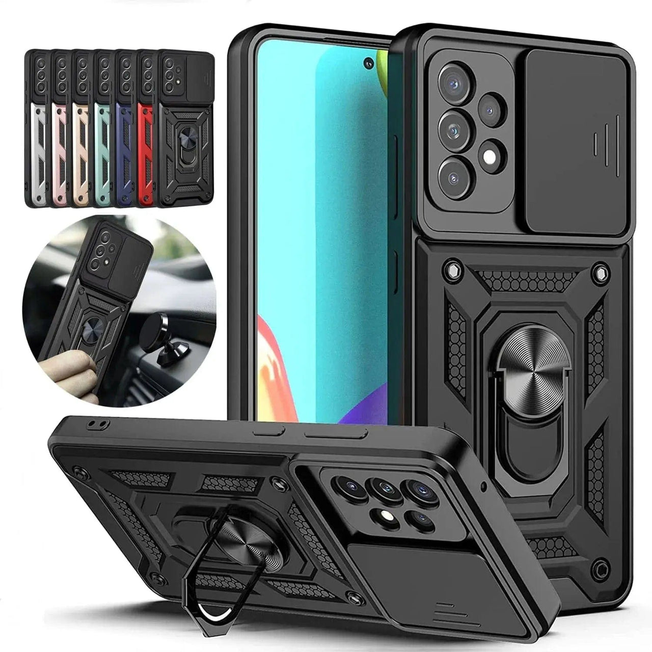 Samsung Phone Bumpers Armor Cover - Essentialshouses