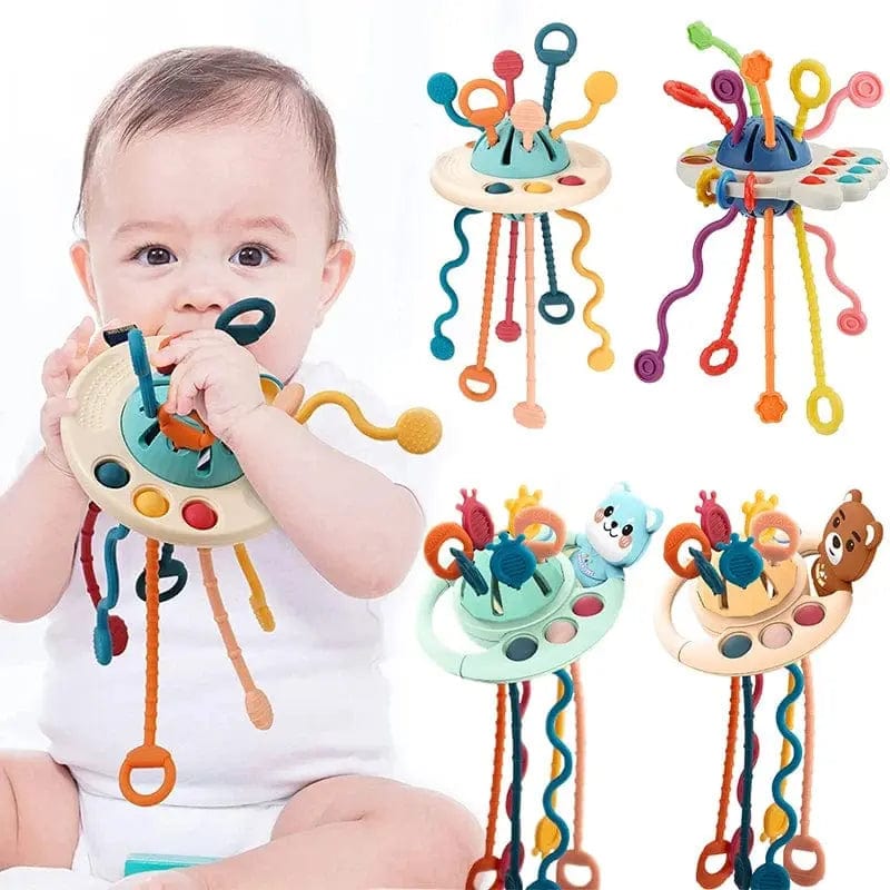Silicone Teething Develop Activity Toy - Essentialshouses