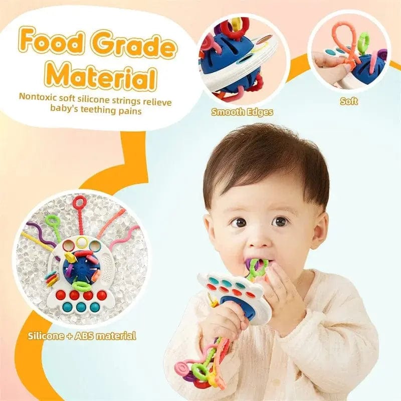 Silicone Teething Develop Activity Toy - Essentialshouses