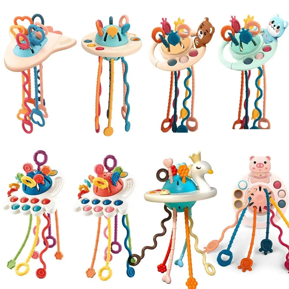 Silicone Teething Develop Activity Toy - Essentialshouses