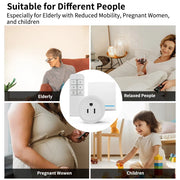 Essentialshouses SIXWGH Smart Socket Bluetoot US Plug , 2.4G Remote Control,Home Appliance eWelink App Control Timing socket
