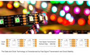 Essentialshouses SK9822 RGB Led Strip Light Similar APA102 1m 5m 30 60 144 LED DATA and CLOCK Separately Individually Addressable IP30 65 67 DC5V