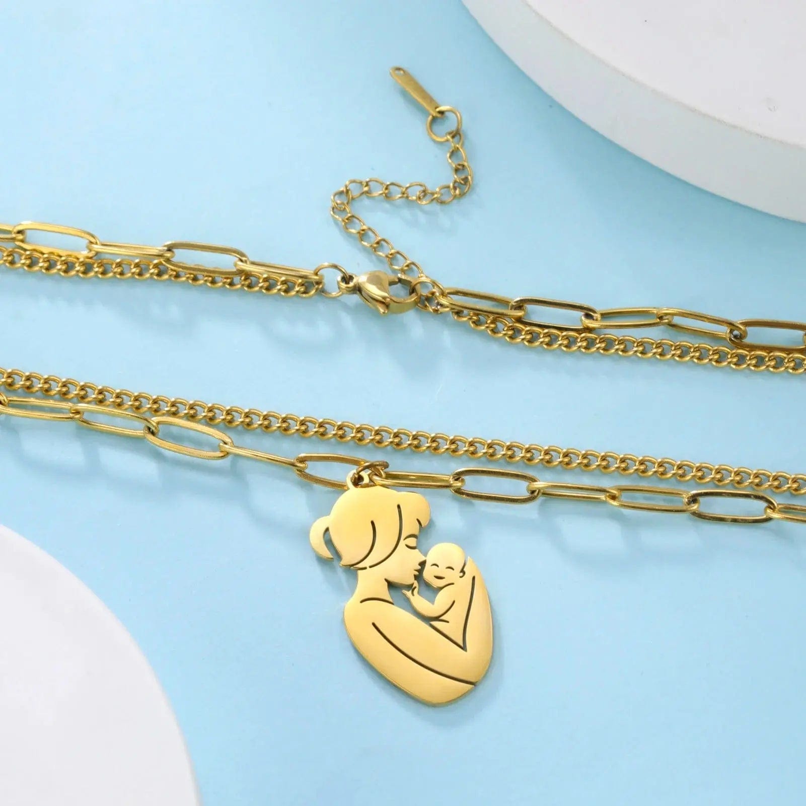 Skyrim Mom Baby Pendant Necklace - Essentialshouses