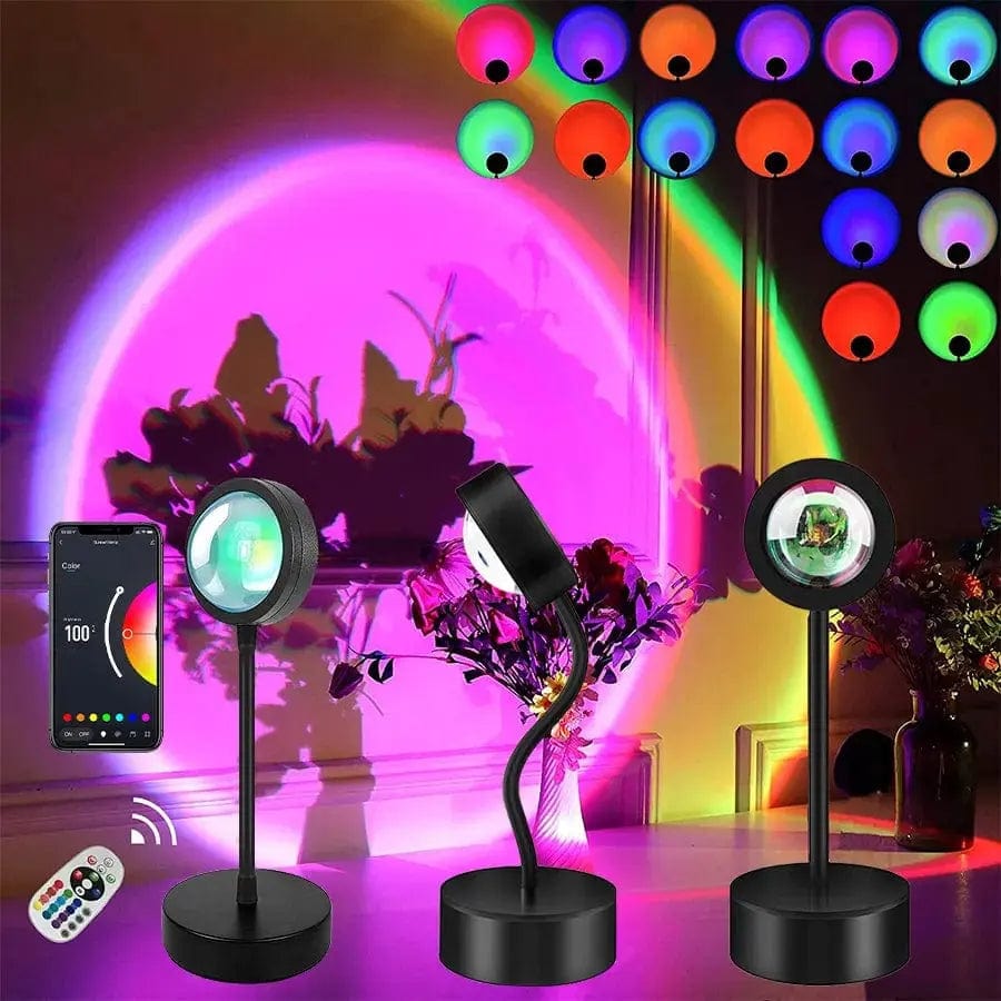 Essentialshouses Smart Sunset Projector Night Light