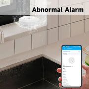 Essentialshouses Smart ZigBee3.0 2MQTT Water Leakage Sensor Flood Overflow Alarm APP Remote Monitoring Work with Home Assistant Security Detector