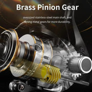 Essentialshouses Smooth Metal Frame Fishing Reel