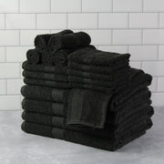 Essentialshouses 🛁 Solid 18-Piece Bath Towel Set – Comprehensive Comfort & Convenience