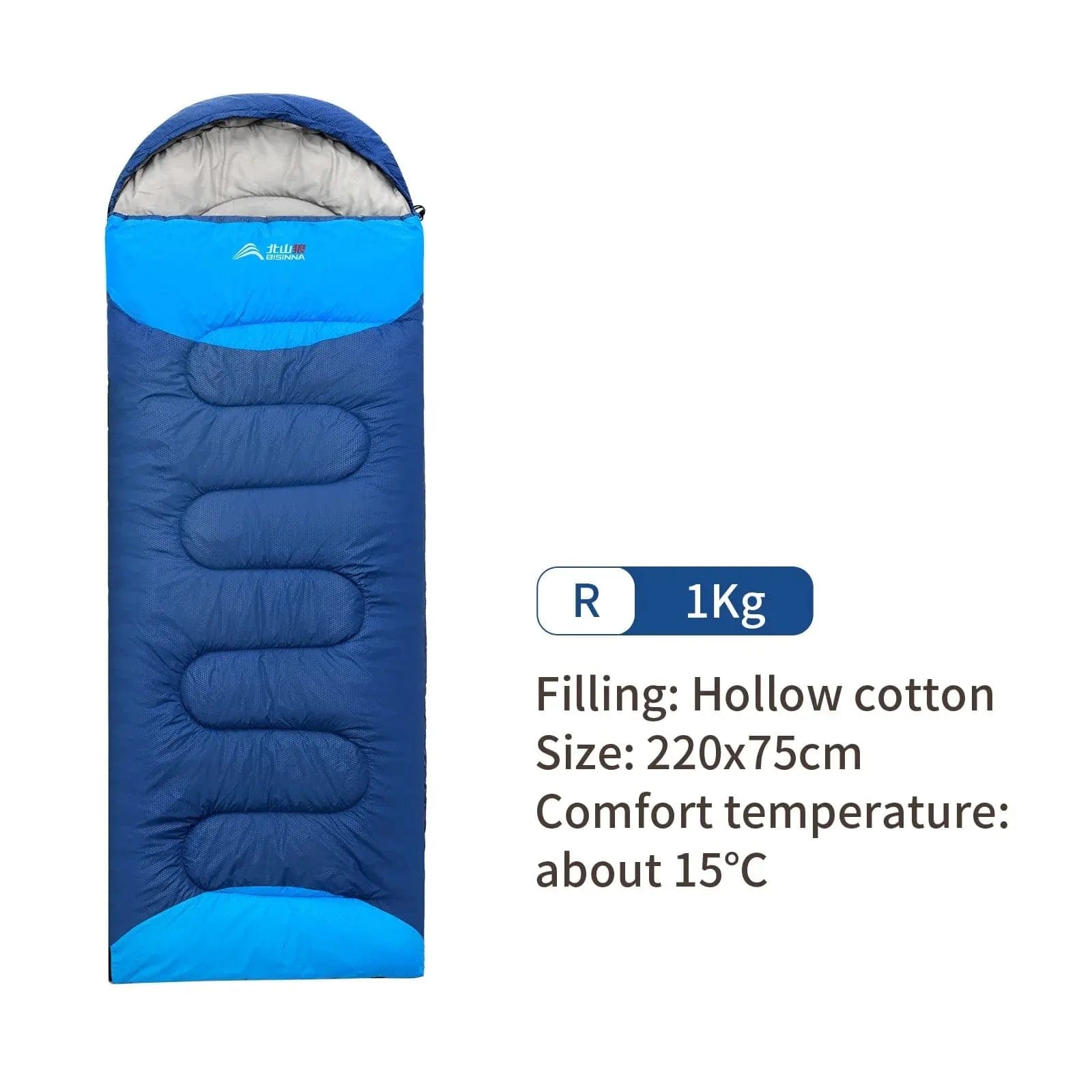 Essentialshouses Standard 1KG RightN Camping Warm Sleeping Bag