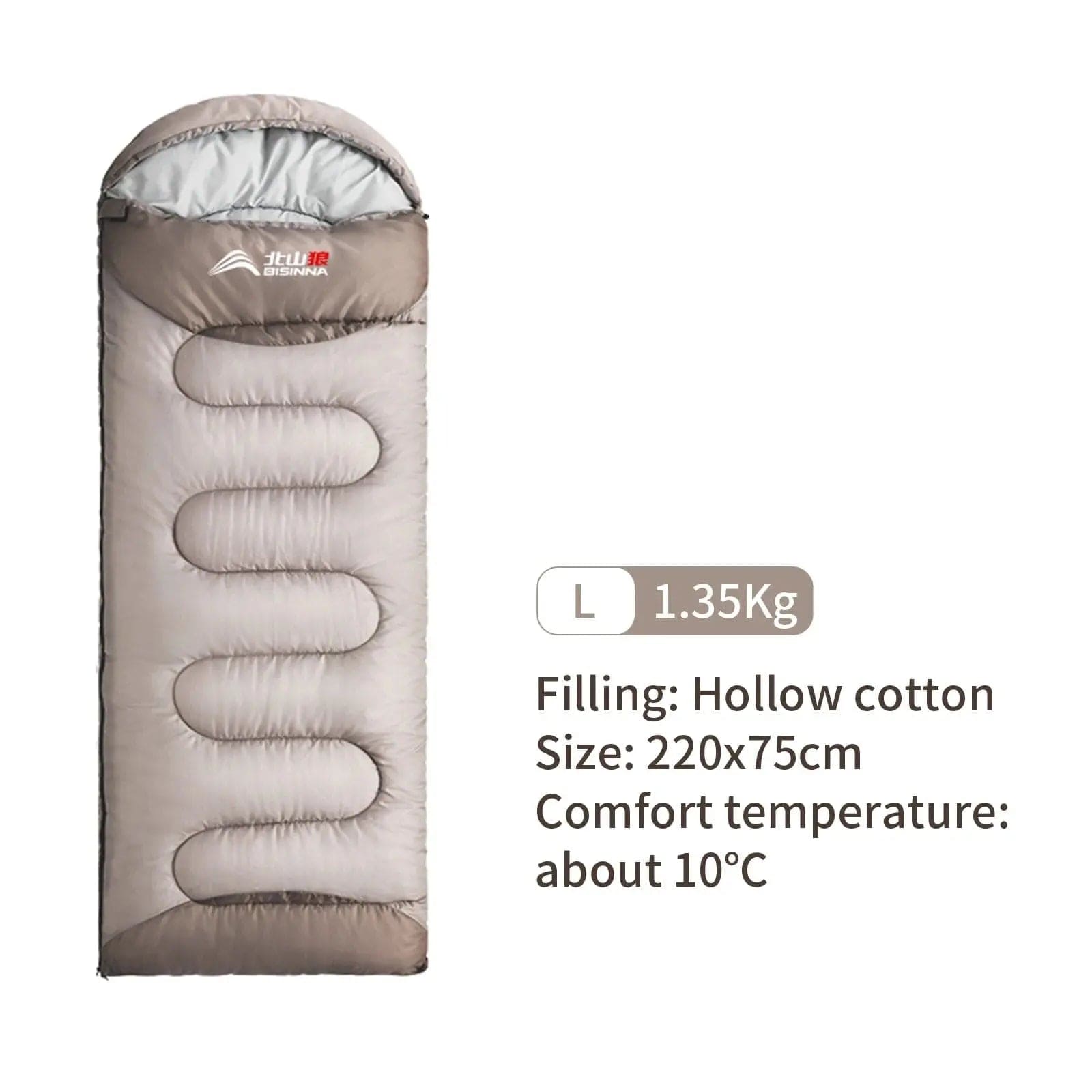 Essentialshouses Standard1.35KGLBL Camping Warm Sleeping Bag