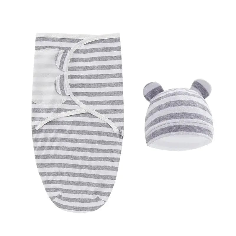 Baby Sleeping Wrap Hat Set - Essentialshouses