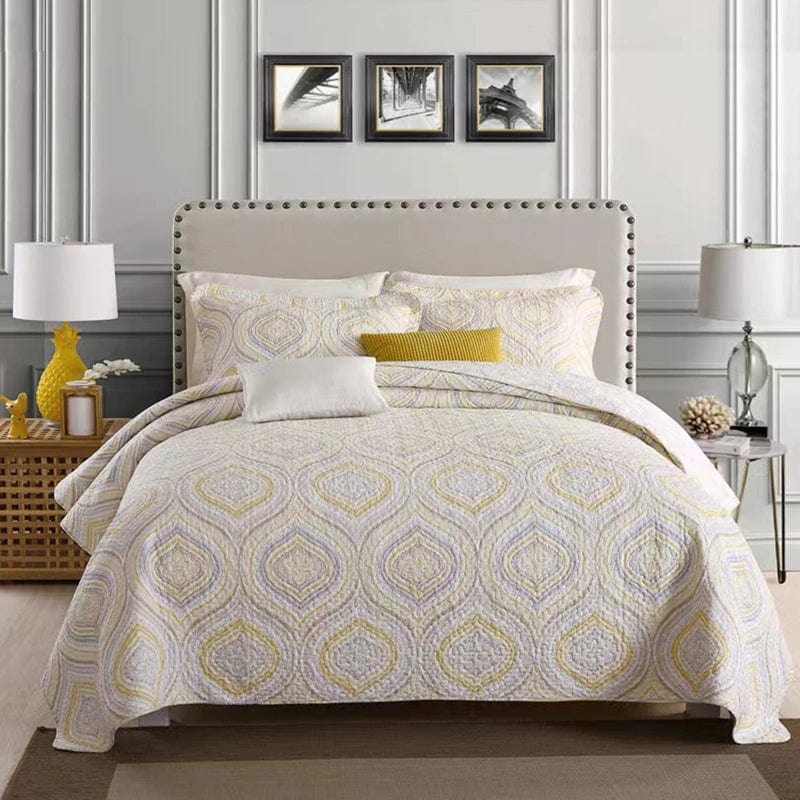 Essentialshouses Style 11 / 230x250cm 1pcs Quilt Rural Retro Bedding Set