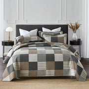 Essentialshouses Style 14 / 230x250cm 1pcs Quilt Rural Retro Bedding Set