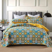 Essentialshouses Style 15 / 230x250cm 1pcs Quilt Rural Retro Bedding Set