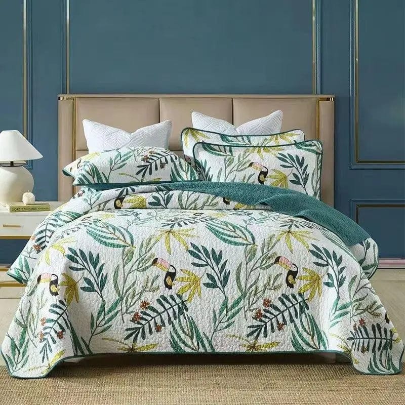 Essentialshouses Style 2 / 230x250cm 1pcs Quilt Rural Retro Bedding Set