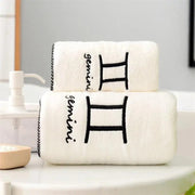 Essentialshouses Style G 🛁 Constellation Coral Fleece Bath Towel Set – Softness Meets Celestial Elegance