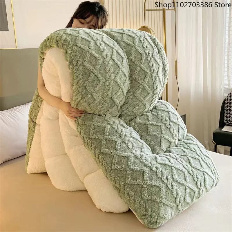 Essentialshouses Super Thick Winter Warm Blanket