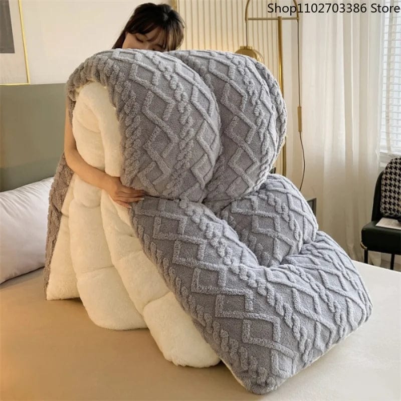 Essentialshouses Super Thick Winter Warm Blanket