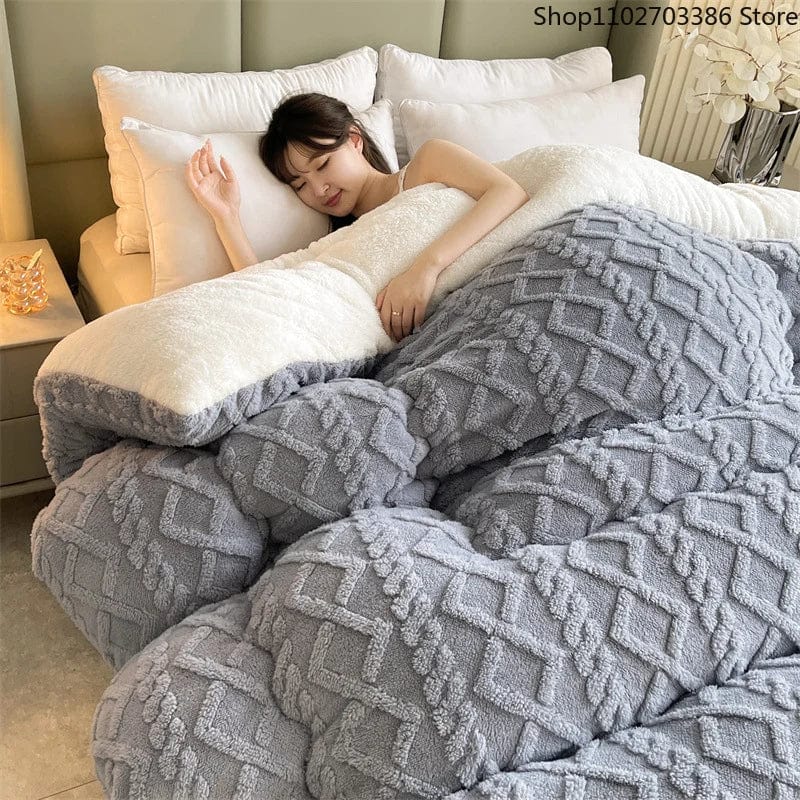 Essentialshouses Super Thick Winter Warm Blanket