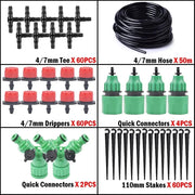Essentialshouses T50m Garden Automatic Watering Tool Set